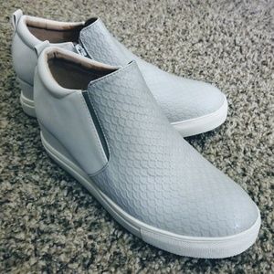 Light gray wedge